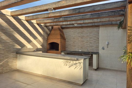 Churrasqueira de apartamento para alugar com 2 quartos, 50m² em Sítio das Madres, Taboão da Serra