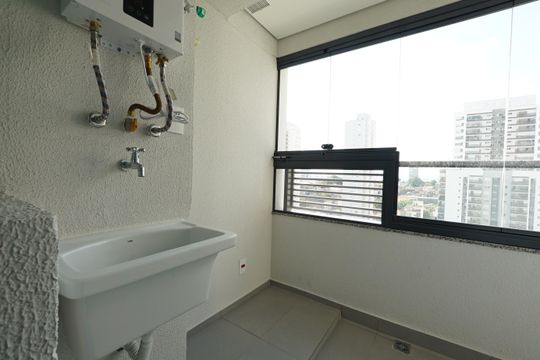 Área de Serviço de apartamento para alugar com 1 quarto, 40m² em Vila Dom Pedro I, São Paulo