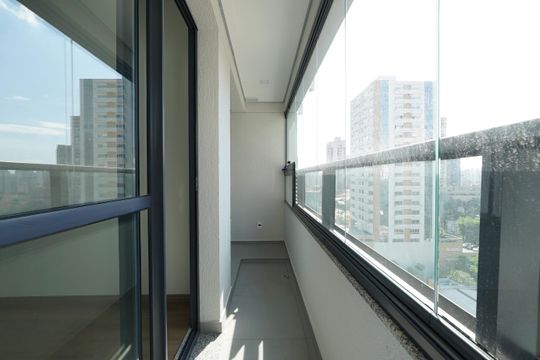 Varanda de apartamento para alugar com 1 quarto, 40m² em Vila Dom Pedro I, São Paulo