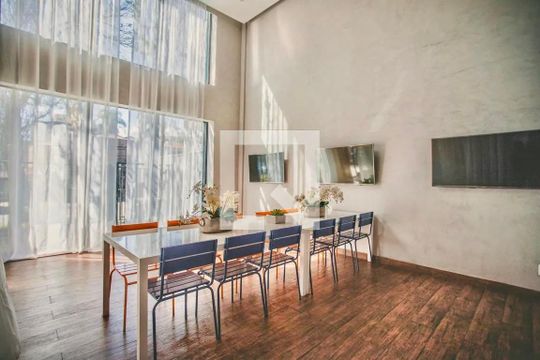 Área comum - Salão de festas de apartamento à venda com 1 quarto, 72m² em Vila da Saúde, São Paulo
