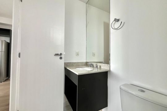 Banheiro de apartamento à venda com 1 quarto, 72m² em Vila da Saúde, São Paulo