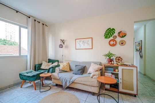 Sala de apartamento à venda com 2 quartos, 78m² em Butantã, São Paulo