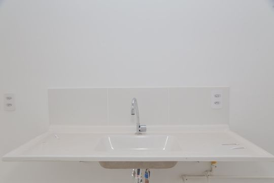 Cozinha  de apartamento para alugar com 2 quartos, 36m² em Colônia (zona Leste), São Paulo