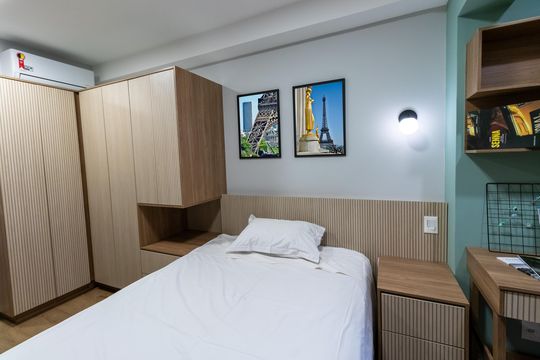 Stúdio de kitnet/studio para alugar com 1 quarto, 24m² em Perdizes, São Paulo