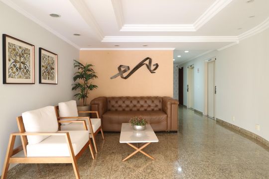 Hall social de apartamento para alugar com 3 quartos, 85m² em Centro, Uberlândia
