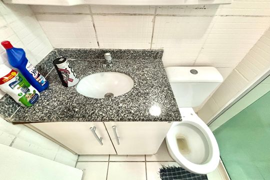 Banheiro de apartamento para alugar com 2 quartos, 46m² em Jardim Sao Miguel, Ferraz de Vasconcelos
