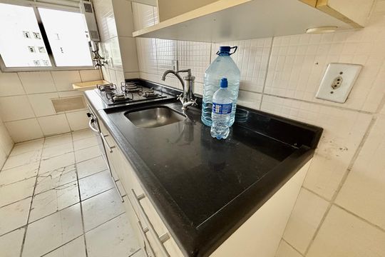 Cozinha de apartamento para alugar com 2 quartos, 46m² em Jardim Sao Miguel, Ferraz de Vasconcelos
