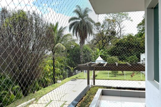 Varanda da Suíte de casa de condomínio à venda com 6 quartos, 586m² em Estância do Hibisco, Contagem