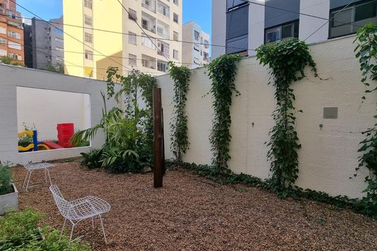 Área comum de apartamento para alugar com 1 quarto, 27m² em Vila Buarque, São Paulo