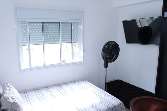 Quarto de apartamento para alugar com 1 quarto, 27m² em Vila Buarque, São Paulo