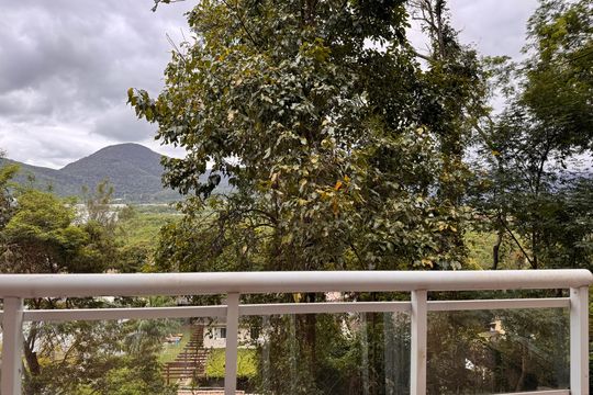 Varanda Suíte 3 de casa de condomínio à venda com 5 quartos, 650m² em Recreio dos Bandeirantes, Rio de Janeiro