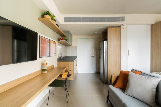 Kitnet/Studio para alugar com 1 quarto, 31m² em Jardim das Bandeiras, São Paulo