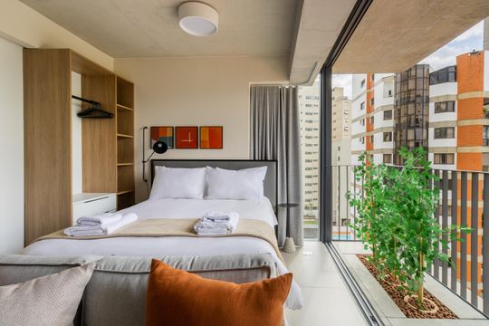 Kitnet/Studio para alugar com 1 quarto, 31m² em Jardim das Bandeiras, São Paulo