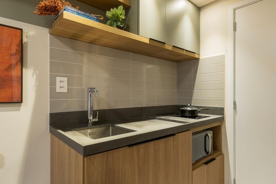 Kitnet/Studio para alugar com 1 quarto, 31m² em Jardim das Bandeiras, São Paulo