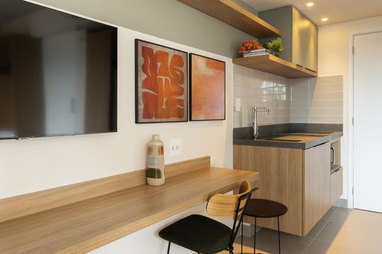 Kitnet/Studio para alugar com 1 quarto, 31m² em Jardim das Bandeiras, São Paulo