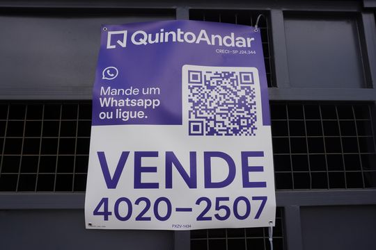 Fachada placa PXZV - 1434 de casa à venda com 3 quartos, 184m² em Parque Residencial Jaguari, Americana