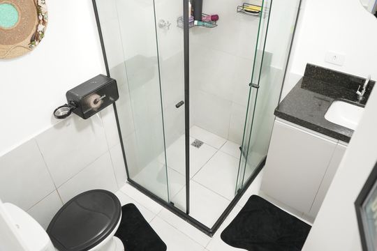 Banheiro de apartamento para alugar com 2 quartos, 32m² em Tatuapé, São Paulo
