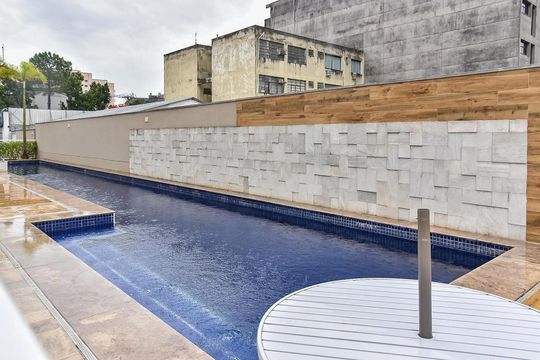 Área comum - Piscina de apartamento à venda com 1 quarto, 80m² em Ipiranga, São Paulo