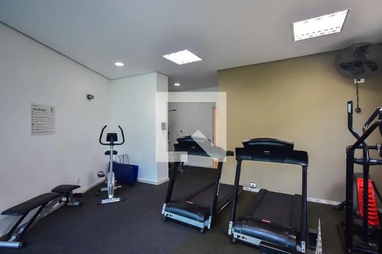 Área comum de apartamento para alugar com 1 quarto, 59m² em Paraíso do Morumbi, São Paulo