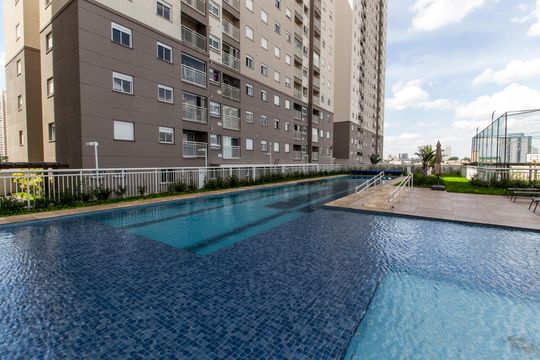 Piscina de apartamento para alugar com 1 quarto, 61m² em Centro, Barueri