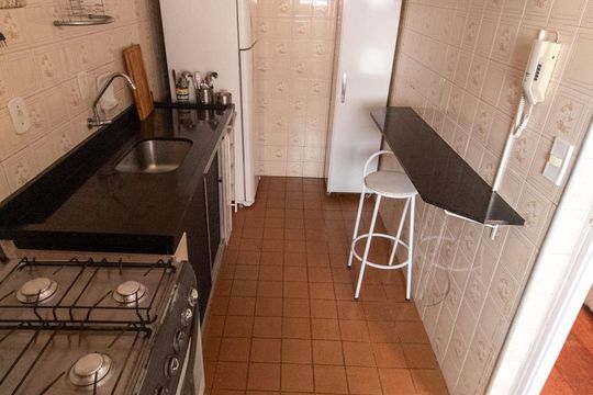 COZINHA de apartamento para alugar com 1 quarto, 43m² em Centro, Campinas
