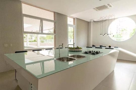Área externa de apartamento para alugar com 1 quarto, 50m² em Vila Gertrudes, São Paulo