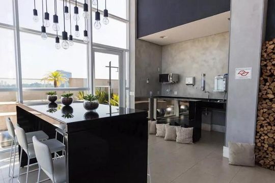 Área externa de apartamento para alugar com 1 quarto, 50m² em Vila Gertrudes, São Paulo