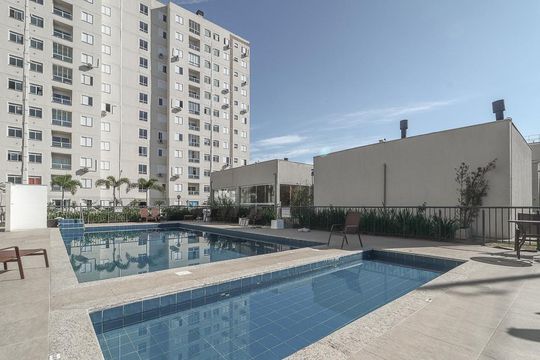 Área comum - Piscina de apartamento para alugar com 2 quartos, 46m² em Costa E Silva, Porto Alegre