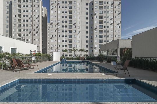 Área comum - Piscina de apartamento para alugar com 2 quartos, 46m² em Costa E Silva, Porto Alegre