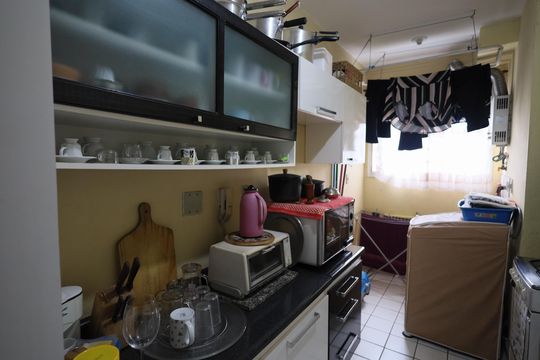 Cozinha e Área de Serviço de apartamento para alugar com 3 quartos, 68m² em Continental, Osasco