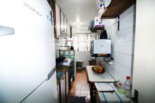 Cozinha de apartamento à venda com 2 quartos, 55m² em Penha, Rio de Janeiro