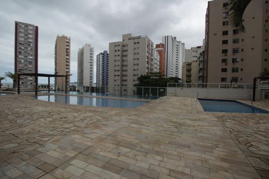 Área comum de apartamento para alugar com 4 quartos, 134m² em José Menino, Santos