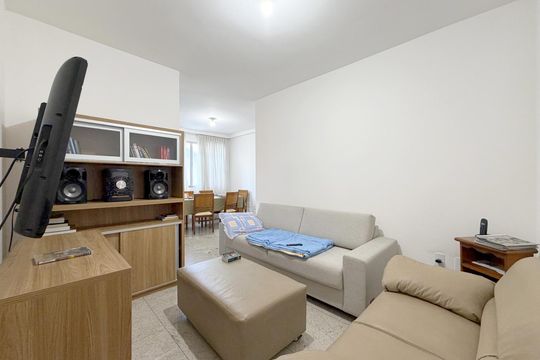 Sala de apartamento à venda com 3 quartos, 90m² em Prado, Belo Horizonte