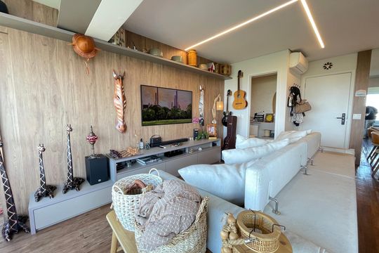 Sala de apartamento à venda com 1 quarto, 61m² em Butantã, São Paulo