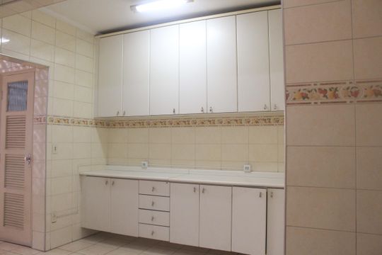 Cozinha de apartamento à venda com 3 quartos, 93m² em Barcelona, São Caetano do Sul