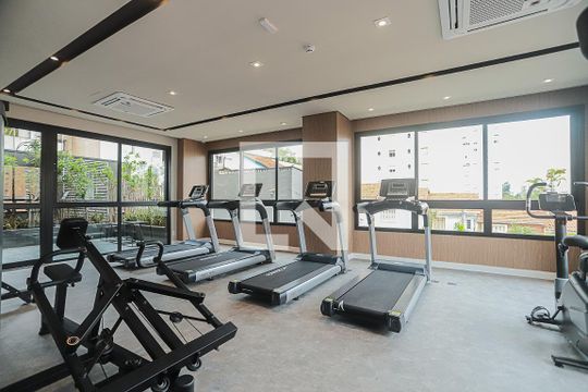Área comum - Academia de kitnet/studio para alugar com 1 quarto, 24m² em Perdizes, São Paulo