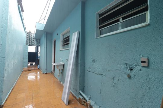 Área de Serviço de casa para alugar com 1 quarto, 30m² em Condomínio Maracanã, Santo André
