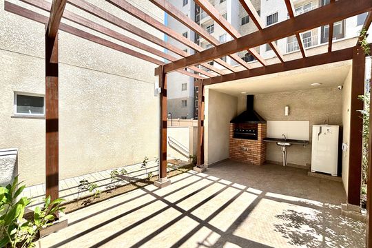 Área comum - Churrasqueira de apartamento para alugar com 1 quarto, 27m² em Parada Xv de Novembro, São Paulo