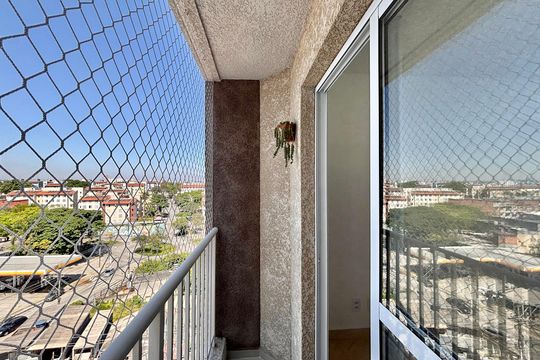 Varanda de apartamento para alugar com 1 quarto, 27m² em Parada Xv de Novembro, São Paulo