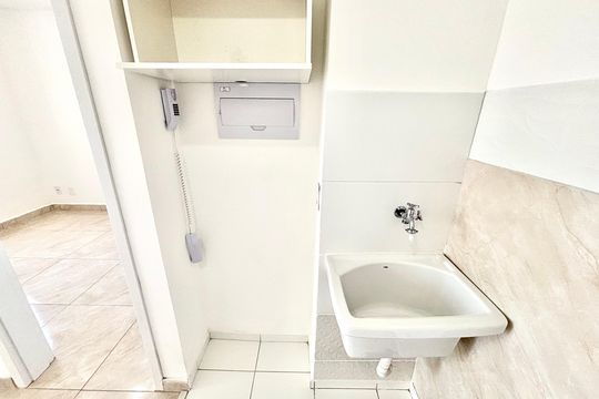 Área de Serviço de apartamento para alugar com 1 quarto, 27m² em Parada Xv de Novembro, São Paulo