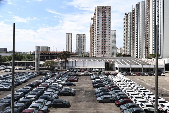 Vista da suíte  de apartamento para alugar com 3 quartos, 72m² em Jardim, Santo André