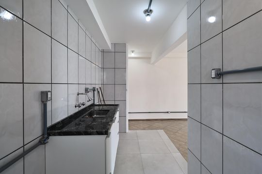Cozinha de apartamento para alugar com 3 quartos, 72m² em Jardim, Santo André