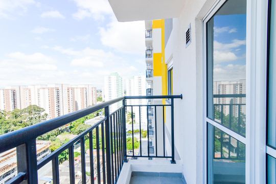 Varanda  de apartamento para alugar com 2 quartos, 38m² em Picanço, Guarulhos