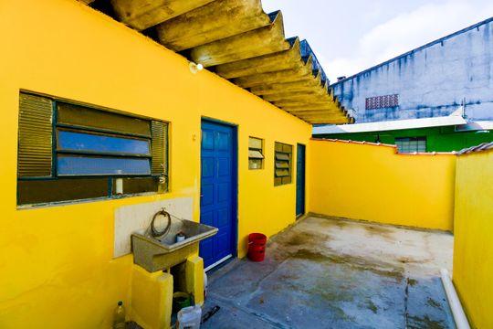 Área de Serviço de casa para alugar com 1 quarto, 100m² em Jardim Santa Emilia, Guarulhos
