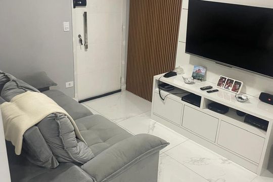 Sala de apartamento para alugar com 2 quartos, 56m² em Bandeiras, Osasco