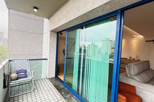 Sala - Sala de Jantar Varanda de apartamento à venda com 4 quartos, 190m² em Vila Valparaíso, Santo André