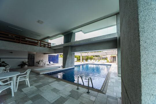 Piscina de apartamento à venda com 4 quartos, 190m² em Vila Valparaíso, Santo André