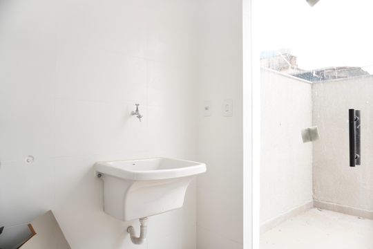 Área de Serviço de apartamento à venda com 3 quartos, 117m² em Santa Tereza, Belo Horizonte
