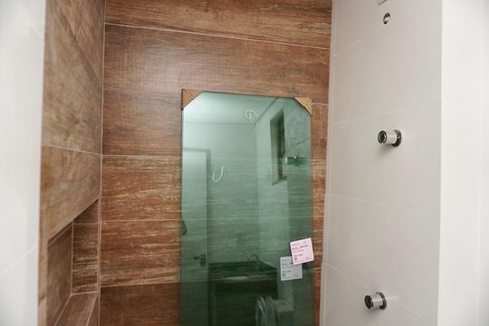 Banheiro Social de apartamento à venda com 3 quartos, 117m² em Santa Tereza, Belo Horizonte