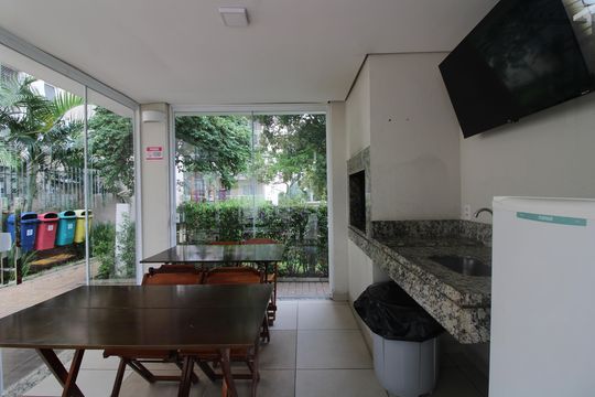 Área comum - Churrasqueira de apartamento para alugar com 2 quartos, 41m² em Vila Penteado, São Paulo